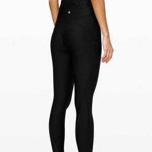 Lululemon Flurry Up SHR Tight 25” 8 Black NWT